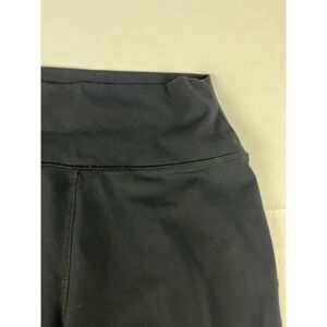 Harmony Balance Black Flare Leggings High Waist Split Ankle Lounge S P